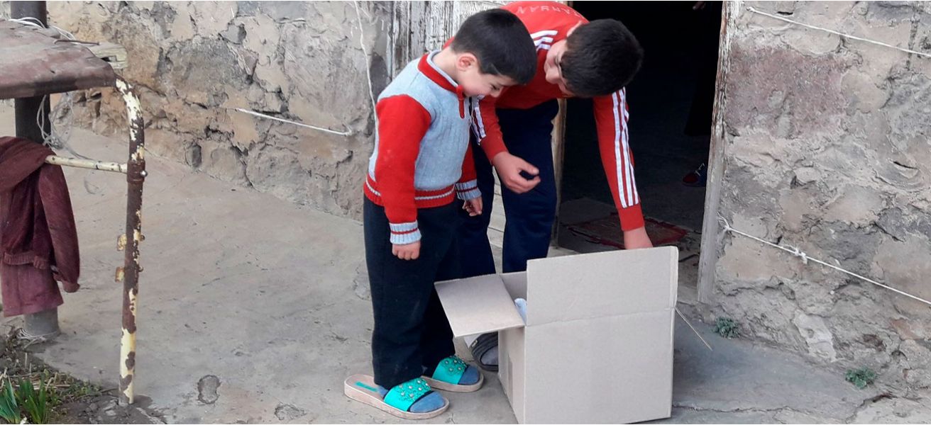 Art Lunch-ի օգնությամբ սննդի փաթեթներ տրամադրվեցին 115 ընտանիքների