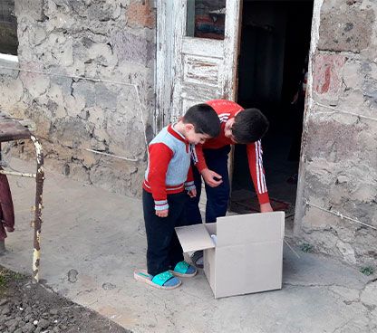 Art Lunch-ի օգնությամբ սննդի փաթեթներ տրամադրվեցին 115 ընտանիքների