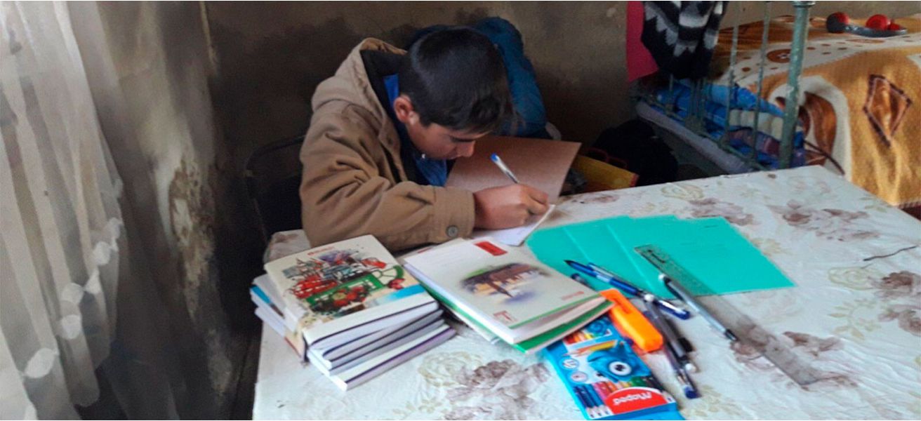 IDBank helps provide school supplies and clothing to 100 children in Vardenis and Tchambarak areas